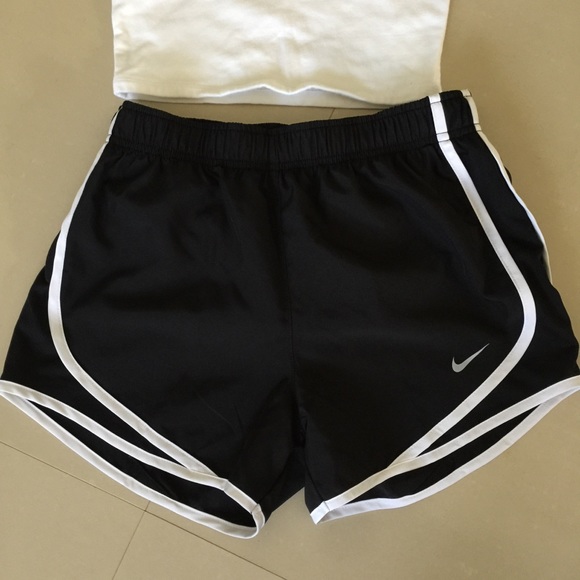 Nike Pants - Nike Black & White Run Shorts